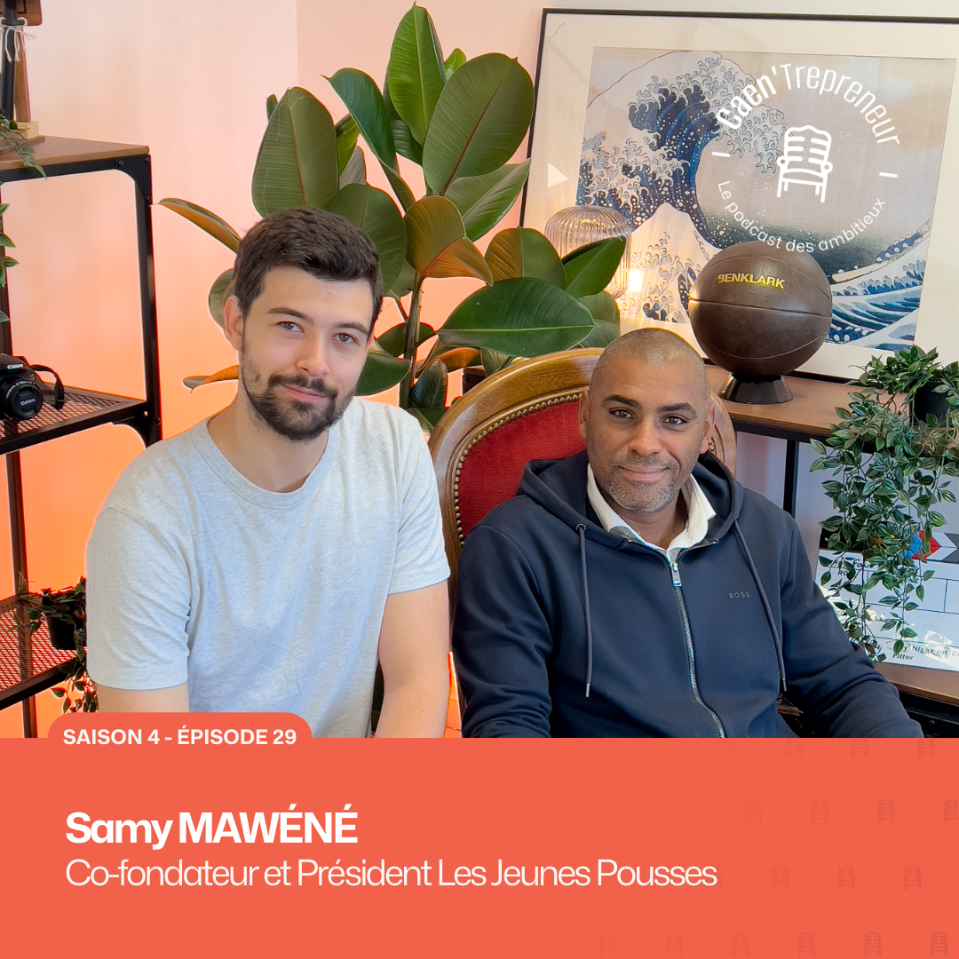 Samy Mawéné est notre invité dans ce nouvel épisode de Caen'Trepreneur